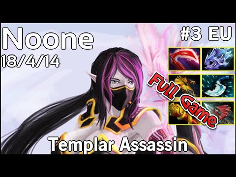 Noone   Templar Assassin - Dota 2 Full Game 7.19