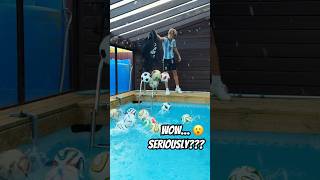 Download lagu Al Hilm  Match Ball Pro in the Swimming Pool - USA, Adidas Jabulani #soccer World Cup 2026 mp3