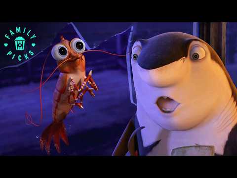 Lenny the Vegetarian Shark Saves the Shrimp | Shark Tale