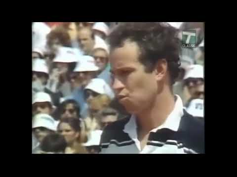 French Open 1984 Final - Ivan Lendl v John McEnroe