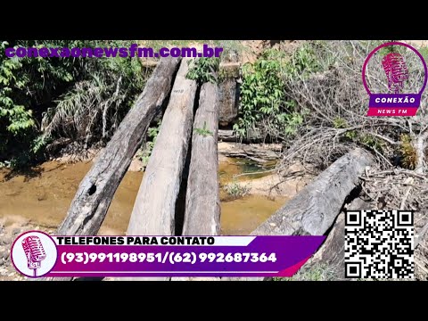 Denúncia de Moradores da Região da Vereda Comprida Sobre uma Ponte Cai