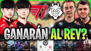 G2 SE ENFRENTA AL MEJOR T1 DE FAKER! *ÉPICO!* | T1 vs G2 MSI 2022 RUMBLE STAGE DÍA 1 LVP ESPAÑOL