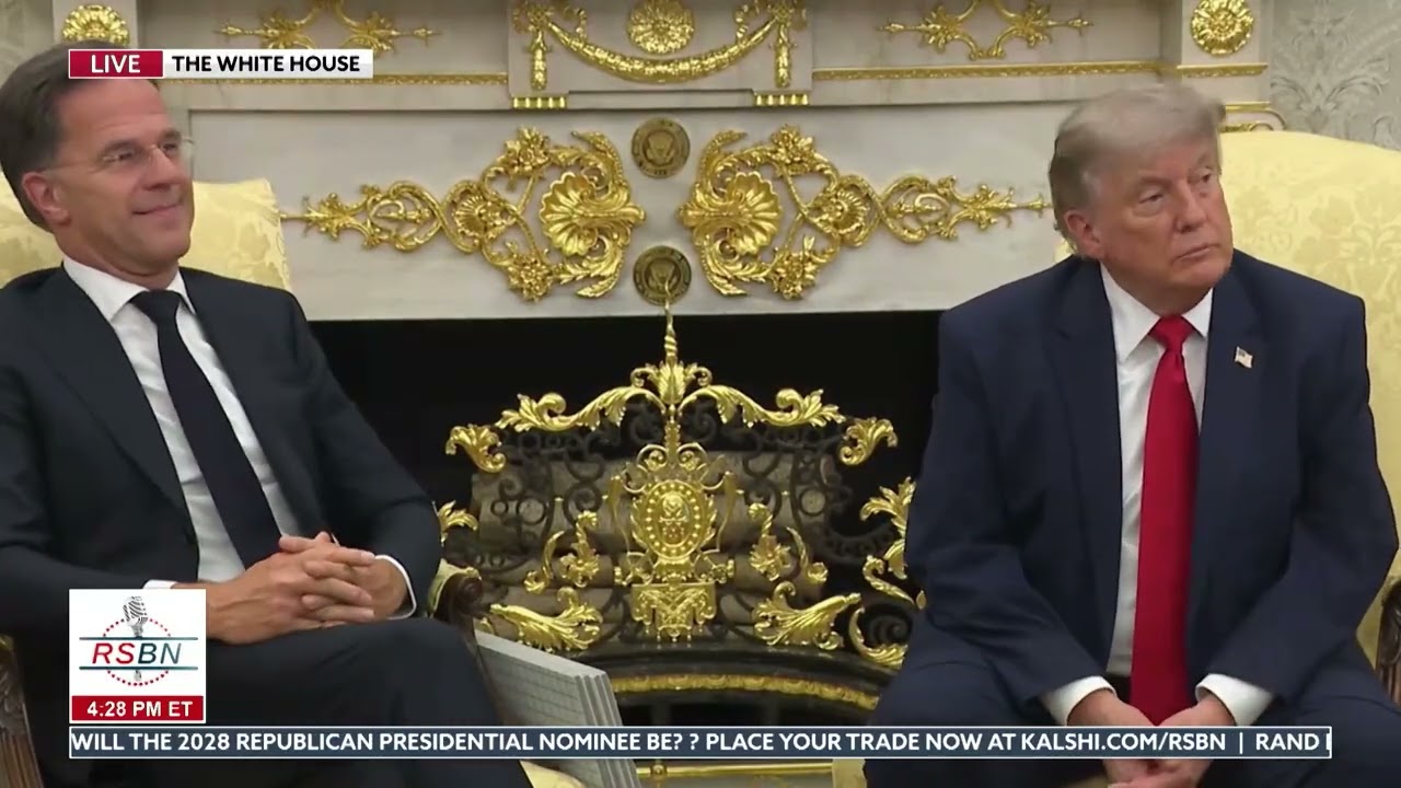 FULL EVENT: President Trump Meets with NATO Secretary General - 06/24/26