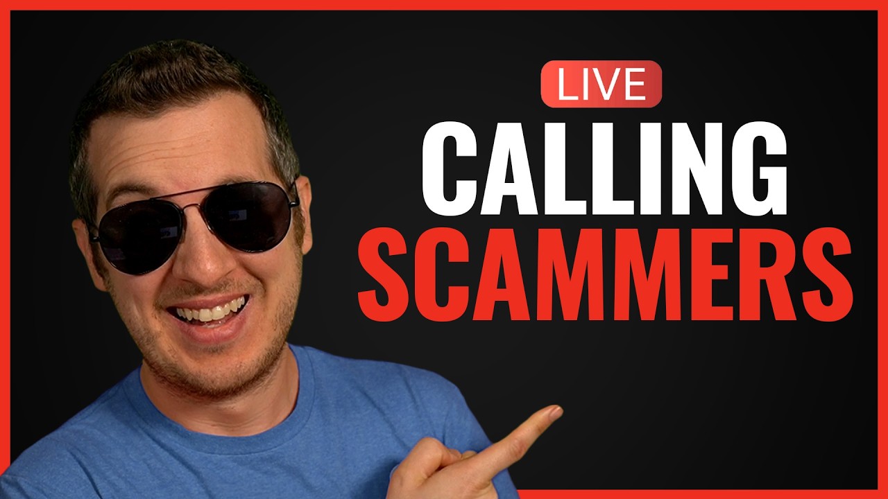 Making Phone Scammers Angry ... Live