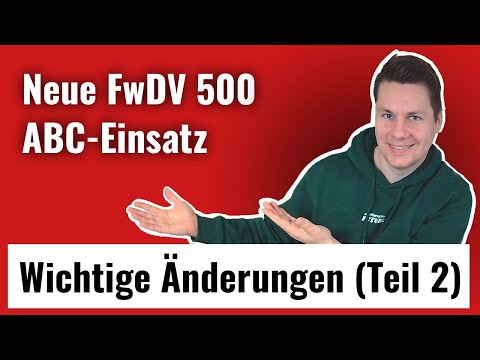 This is NEW ➡️ FwDV 500 (01/2022) published (Fire Department Hazardous Materials Operations Part ...