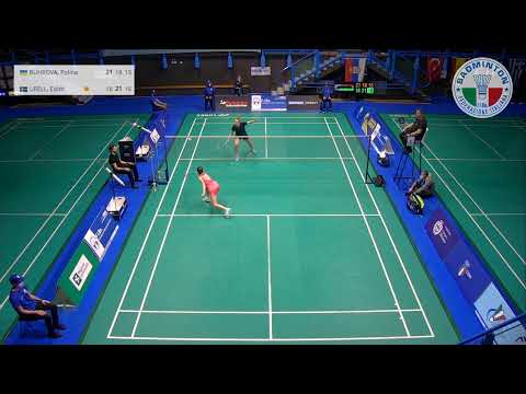 Italian International 2021 - finals | Polina Buhrova (UKR) vs Edith Urell (SWE) | WS