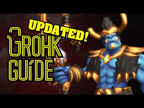 The UPDATED Ultimate Advanced Grohk Guide - Paladins Season 4 (2021)
