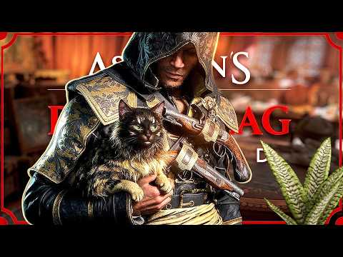 Video Thumbnail: AC Black Flag Resynced • #15 🦜 Crackdealer Wahrsager Kunstgold Katze
