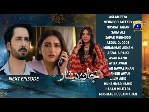 Jaan Nisar Episode 22 Teaser  |Jaan Nisar Promo|upcoming EP 22 jaan Nisar|Har Pal Geo Drama| 2024