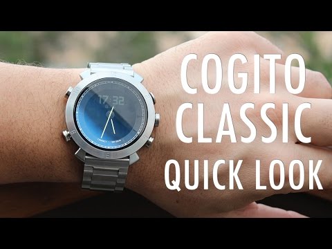 Cogito Classic quick look: More than a watch, less than a smartwatch