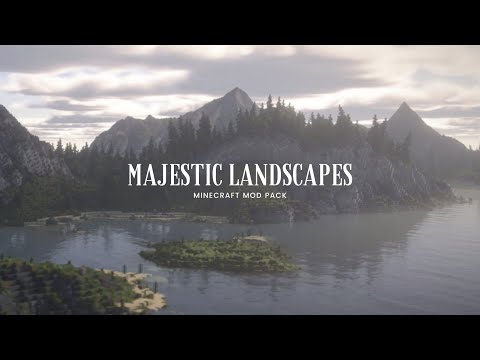 Minecraft Majestic Landscapes Mod Pack (1.12.2) - Ultra Realistic Terrain Gen | Showcase
