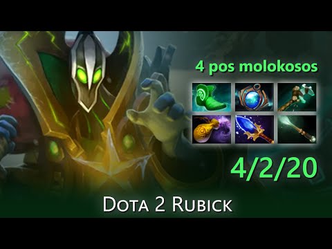 [Top 35 OpenDota Rubick] "4 pos molokosos" 4/2/20 | Dota 2 Rubick highlights