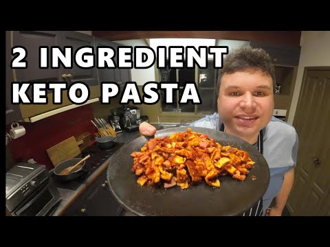 This Great Tasting KETO Pasta Uses Only 2 Ingredients