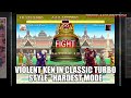 Ultra Street Fighter 2 Violent Ken Speed Run Classic Style Arcade Highest Difficulty Akuma Boss