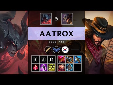 Aatrox Mid vs Twisted Fate - KR Diamond Patch 25.20