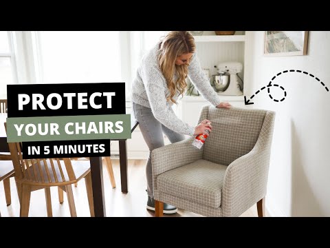 How to Scotchgard chairs | Protect Furniture #Scotchgard #Scotchguard How to apply Scotchgard