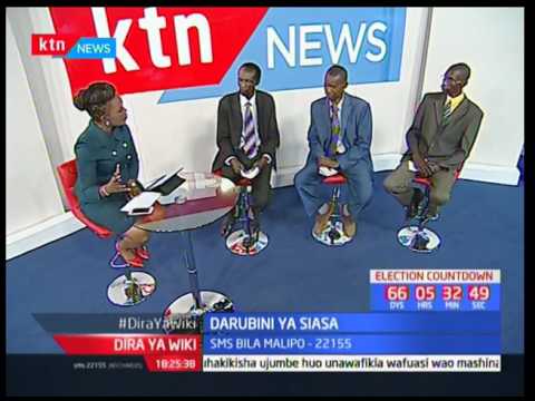 Waliochujwa kwa mchujo wa ugombea urais na tume huru ya IEBC-Darubini ya Siasa : Dira ya Wiki pt 1