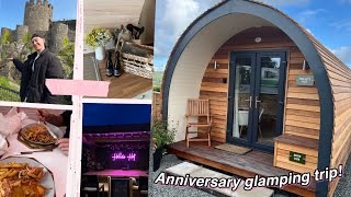 Glamping in Llandudno for our 3 year Anniversary!🏕🪵