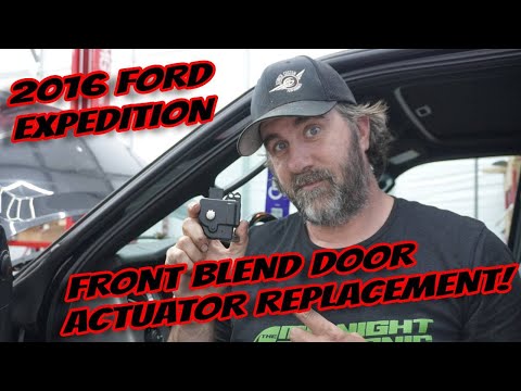 Ford Expedition Front HVAC Blend Door Actuator Replacement!