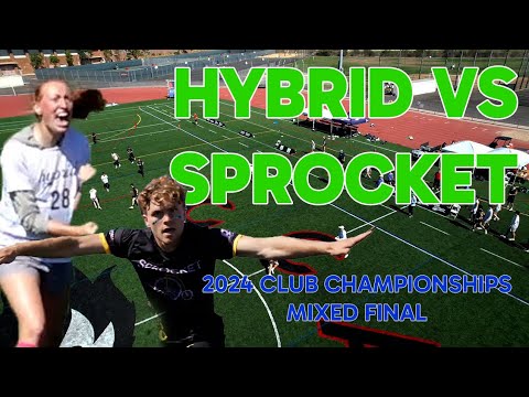 Hybrid vs Sprocket | Mixed Final | 2024 USA Ultimate National Championships