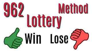 962 Lottery Method to Win Pick 3
