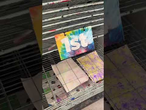 A Tip for Using the Drying Rack in the Art Room