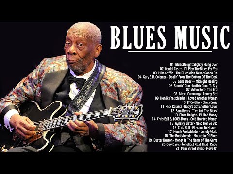 Best Blues Music - BB King, Eric Clapton, Robert Cray, Jimmi Vaughn - Relaxing Night Jazz Blues