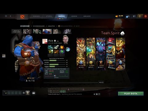 dota2fullmatch - Ace - ogre mage -  Gladiators vs Spirit - ESL One The Berlin Major 2023
