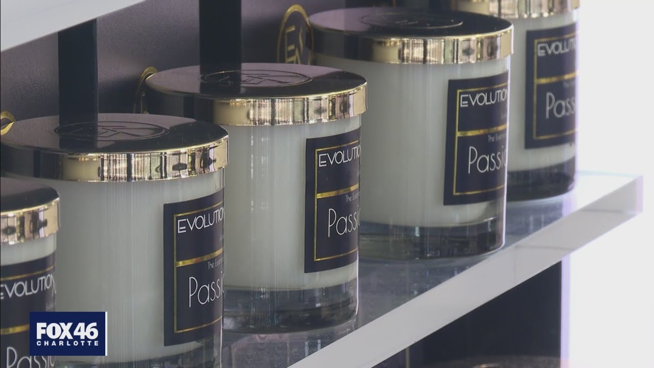Charlotte-based candle company opens first flagship store, gives back to community