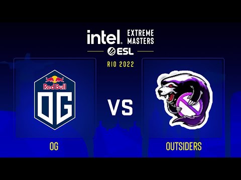 OG vs Outsiders | Map 2 Dust2 | IEM Road to Rio 2022 Europe RMR B