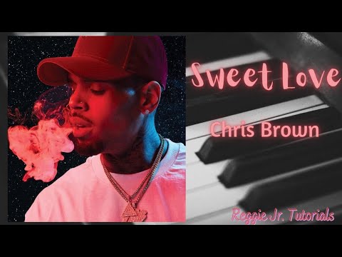 Sweet Love - Chris Brown piano tutorial