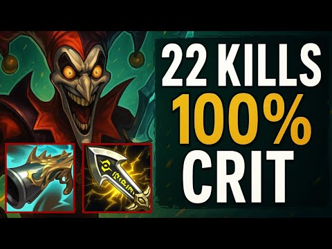 New Season Full Crit Shaco Build! - S15 Emerald [League of Legends] Full Gameplay - Infernal Shaco