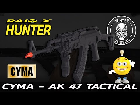 CYMA AK 47 TACTICAL - RAIO X HUNTER #77
