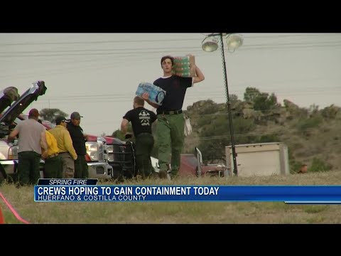 Spring Fire grows to 103,357 acres; Flash Flood Watch in effect for area