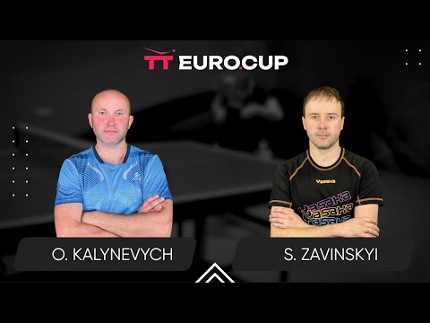 16:30 Oleksandr Kalynevych - Serhii Zavinskyi 19.03.2025 TT Euro.Cup Ukraine Master. TABLE 4