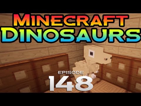 Minecraft Dinosaurs! - Episode 148 - Follow me, raptor minions!