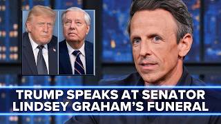 Trump Speaks at Senator Lindsey Graham’s Funeral