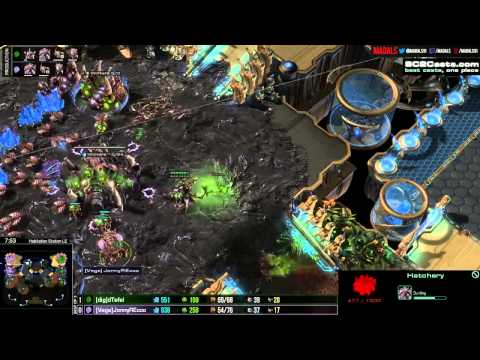 Starcraft 2 GamePlay Tefel v JonnyREcco ZvZ Game 2 SC2 the best Games