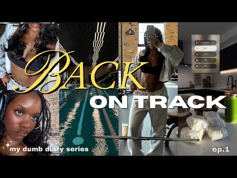 back on track series ep.1 | productive fitness vlog, grwm, full mic'd up arm day
