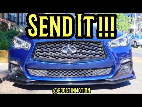 Brake Boosting Q50 Q60 Red sport