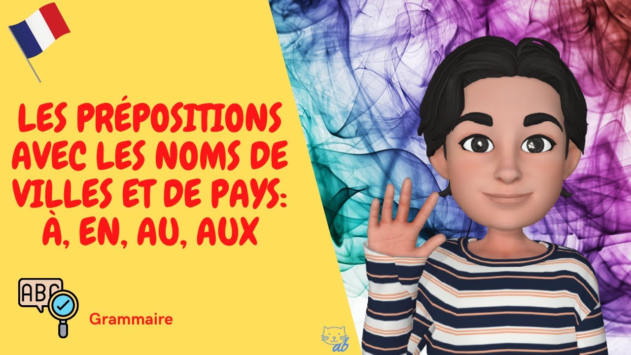 Watch Now Les prépositions avec les noms de villes et de pays: à, en, au, aux (Prep. con città e nazioni) Les prépositions avec les noms de villes et de pays: à, en, au, aux (Prep. con città e nazioni)