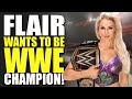 Charlotte Flair WANTS TO BE WWE CHAMPION HHH SEEN EMOTIONAL BACKSTAGE Wrestling
