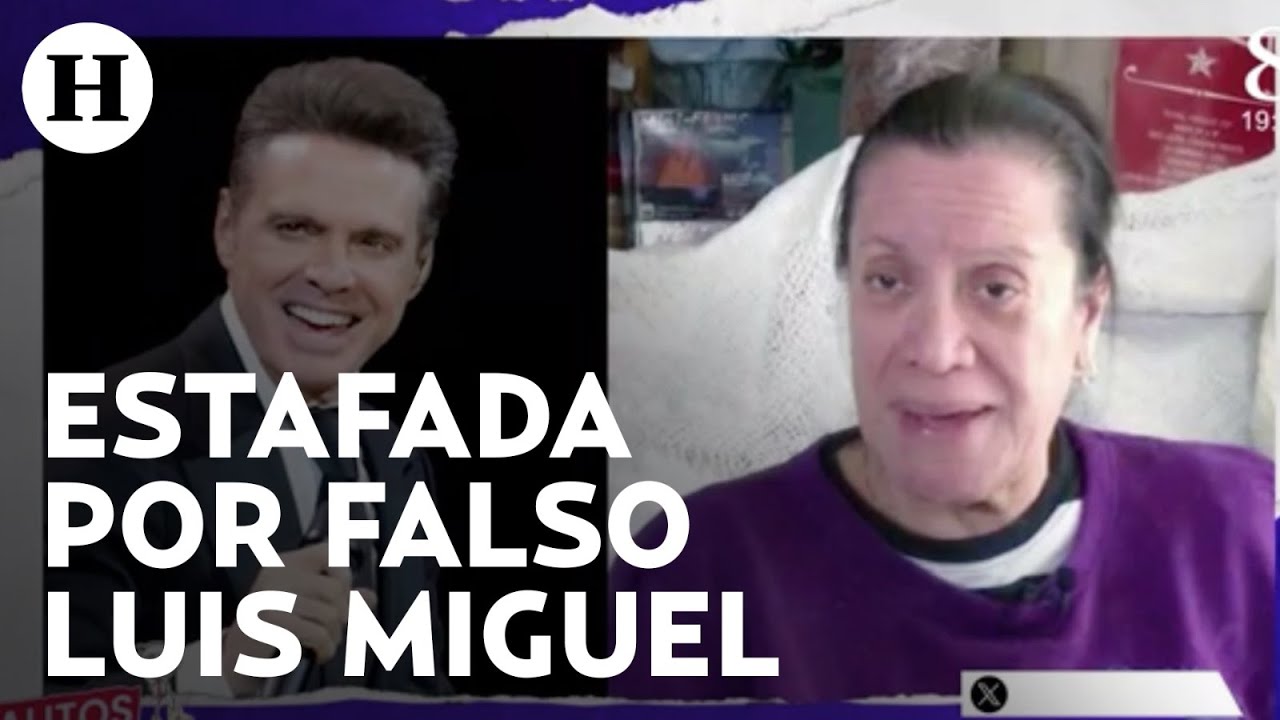 Mujer mayor fue estafada por un falso Luis Miguel en redes sociales