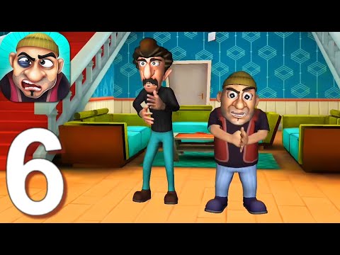 Scary Robber Home Clash - Gameplay Walkthrough Part 6 All Cutscenes & Endings (Android,iOS)