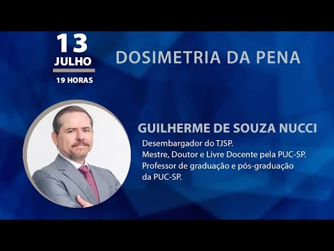 PALESTRA ESMEG - DOSIMETRIA DA PENA, com Guilherme de Souza Nucci