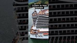 MSC SEAVIEW cruzeiro ship 19/12/25 ‎⁨@cruzeiros2025⁩  cruzeiro de Natal #cruzeiro #google #shorts