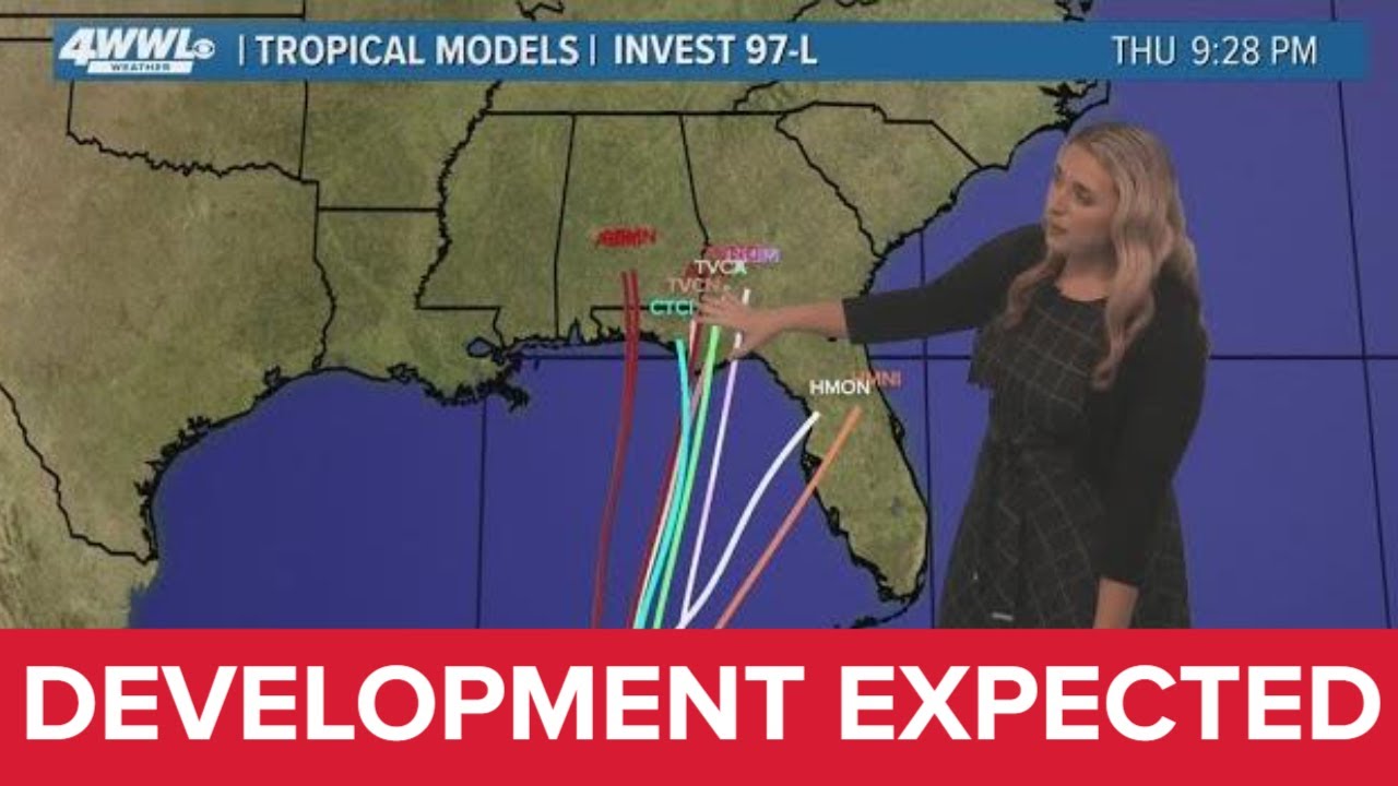 Sunday 10 PM Tropical Update: Tropical development in Gulf expected this week