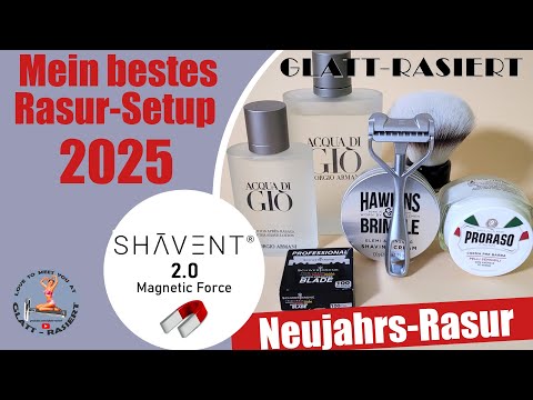 SHAVENT 2.0 COMPACT ║ My best shaving setup of 2025 / Safety razor / Wet shaving // SMOOTH SHAVE