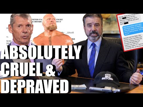 Criminal Lawyer Explains the Depraved Lawsuit Against Vince McMahon for S** Trafficking