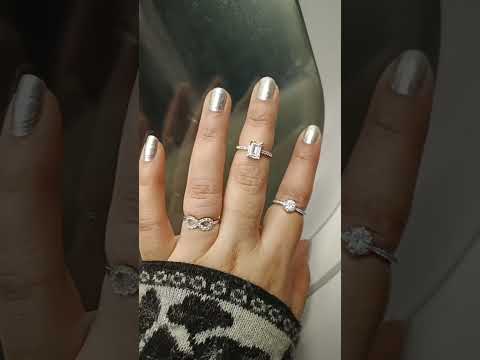 925 Silver Infinity Rings